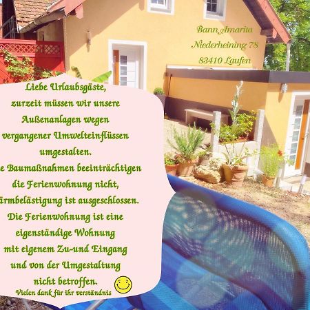 Ferienwohnung Bann Amarita Laufen Exterior foto